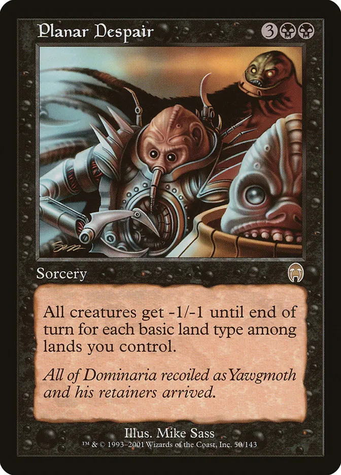 Planar Despair Front Face