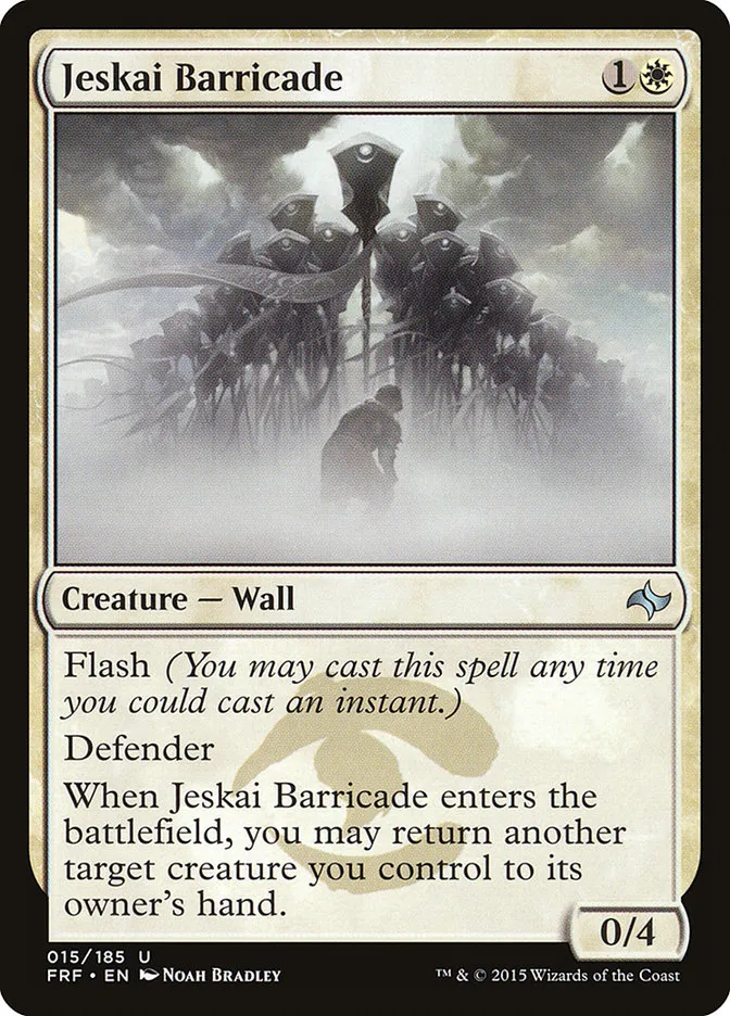 Jeskai Barricade Front Face