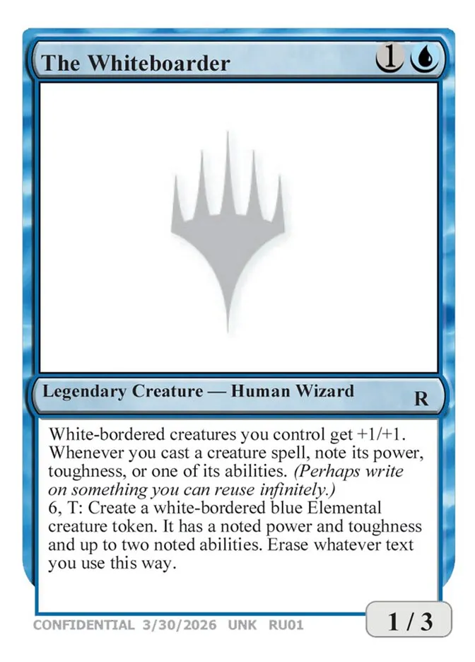 The Whiteboarder Front Face