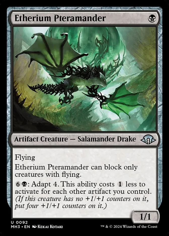 Etherium Pteramander Front Face
