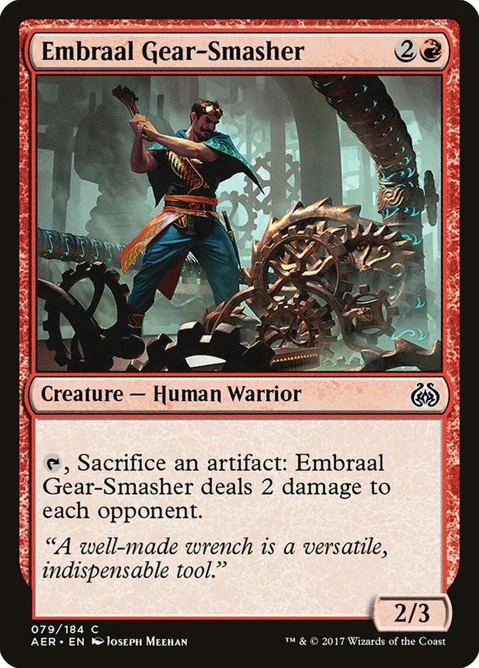 Embraal Gear-Smasher Front Face