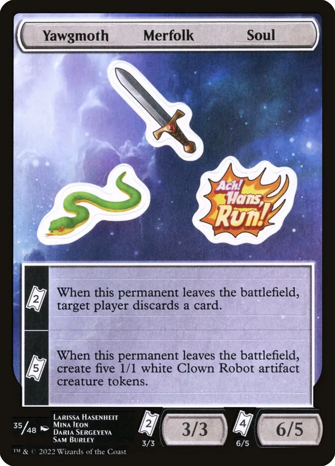 Yawgmoth Merfolk Soul Front Face