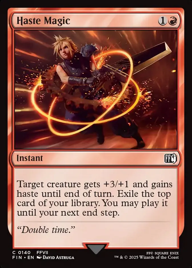 Haste Magic Front Face