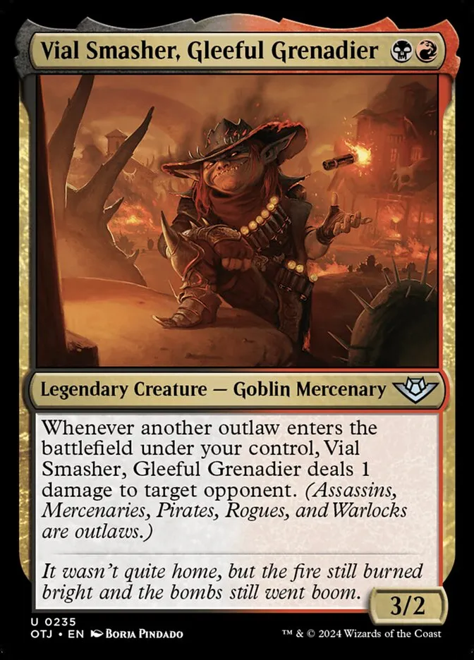 Vial Smasher, Gleeful Grenadier Front Face
