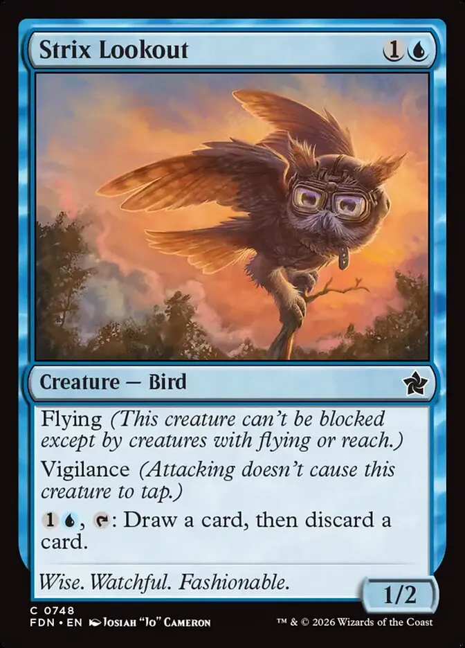 Strix Lookout Front Face