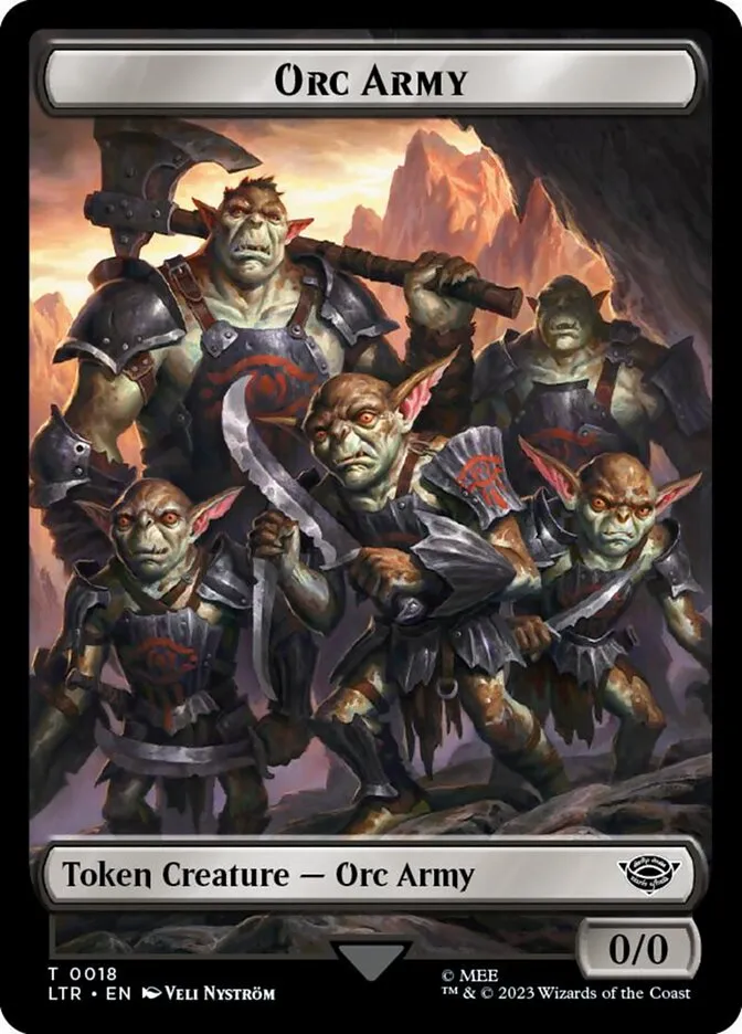 Orc Army Front Face