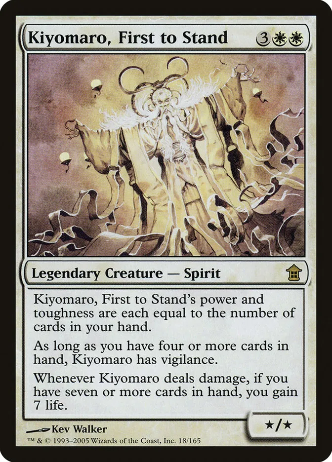 Kiyomaro, First to Stand Front Face