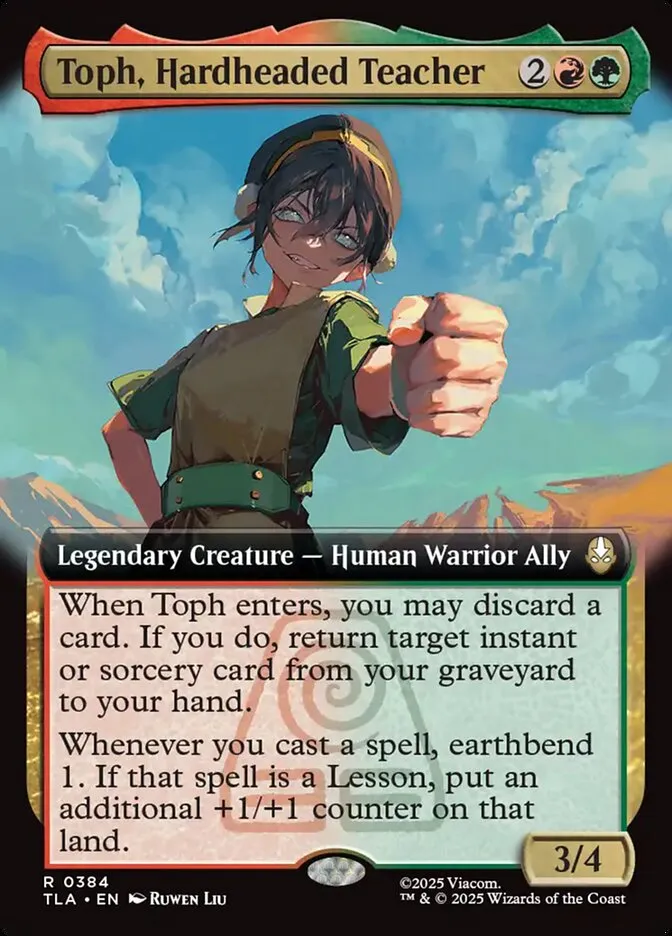 Toph, Hardheaded Teacher