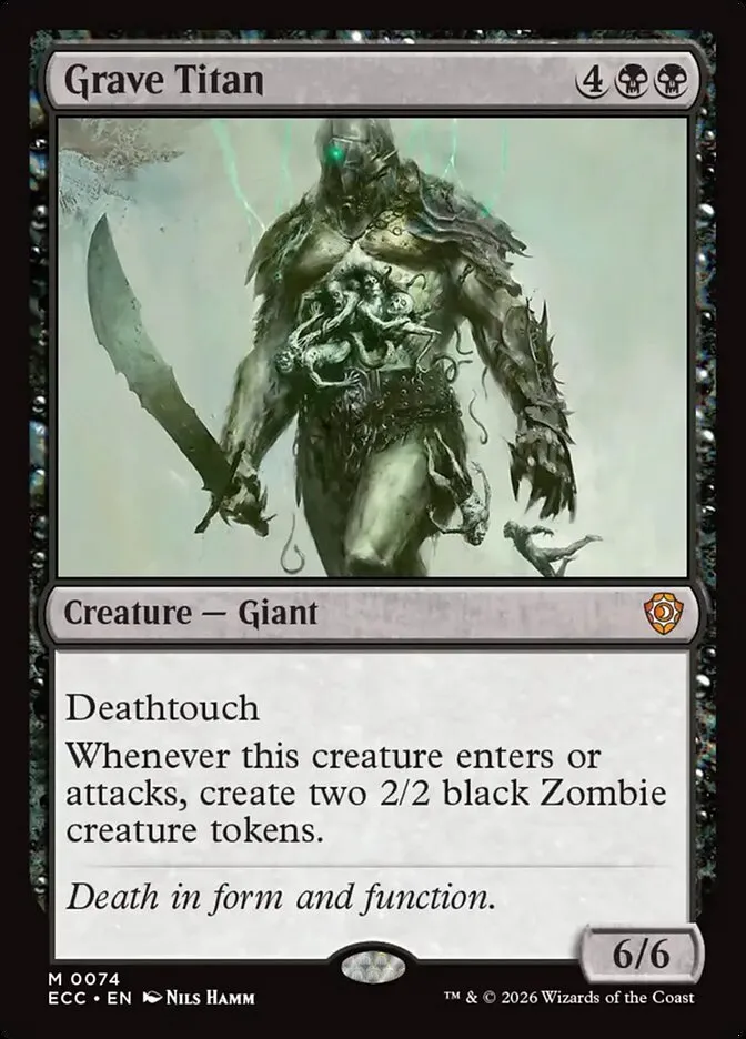 Grave Titan Front Face