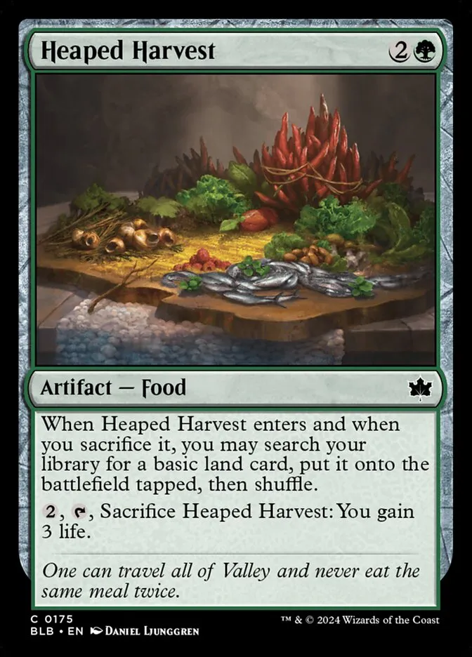 Heaped Harvest Front Face