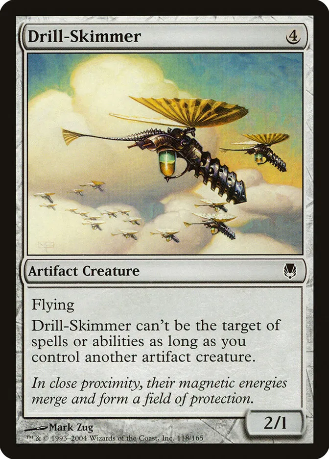 Drill-Skimmer Front Face