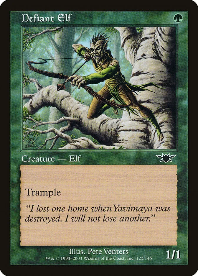 Defiant Elf Front Face