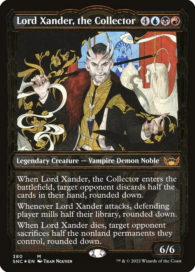 Lord Xander, the Collector Front Face