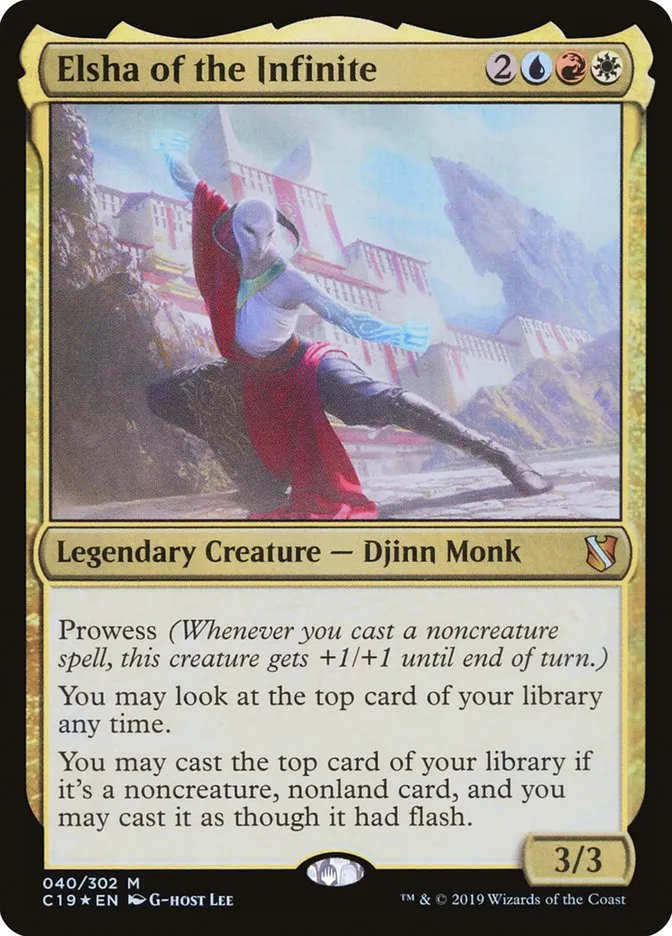 Elsha of the Infinite Front Face