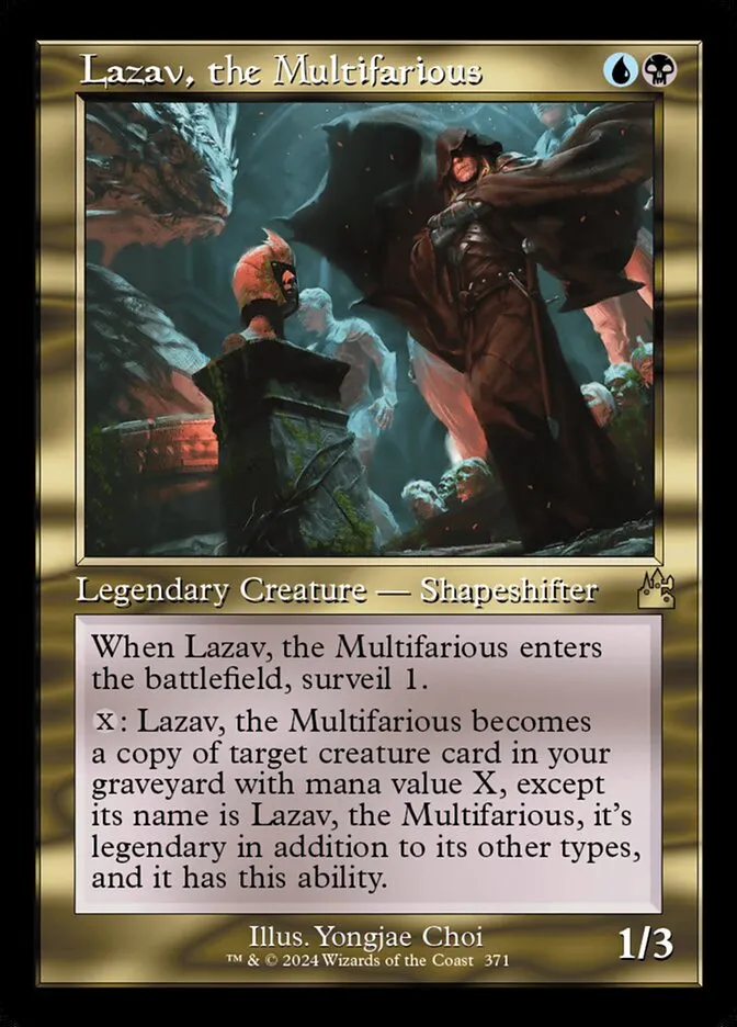 Lazav, the Multifarious Front Face