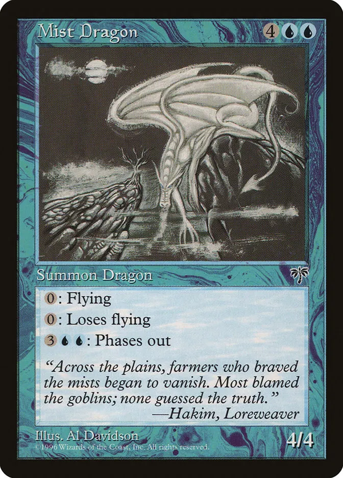 Mist Dragon Front Face