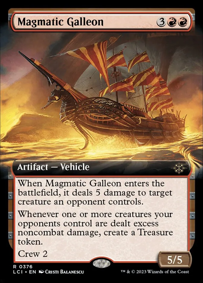 Magmatic Galleon Front Face