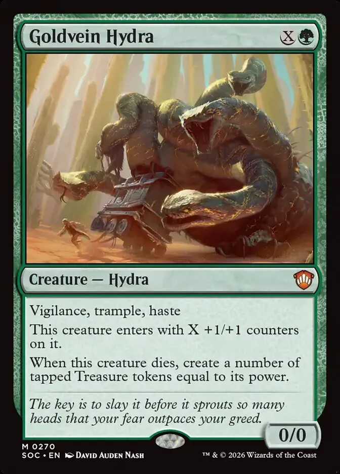Goldvein Hydra Front Face