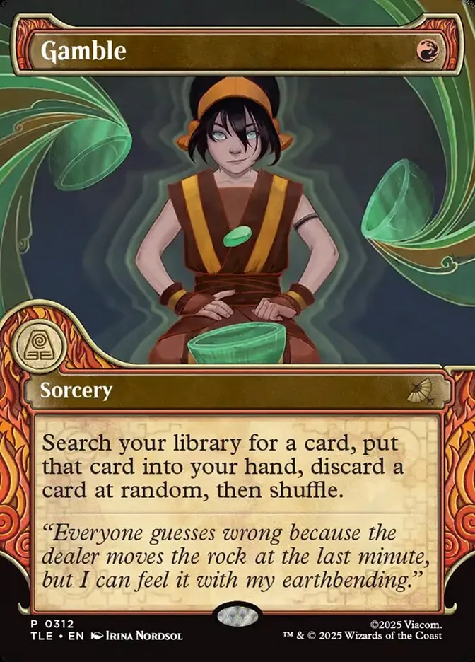 Gamble Front Face
