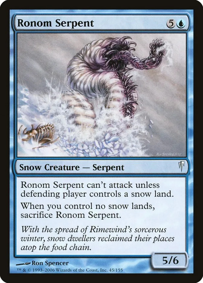 Ronom Serpent Front Face