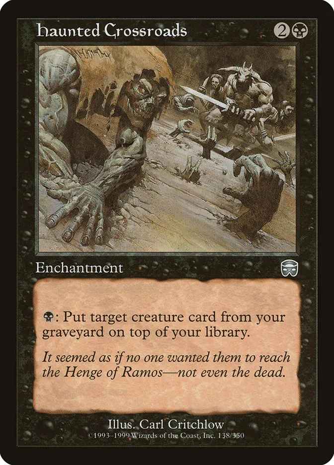 Haunted Crossroads Front Face