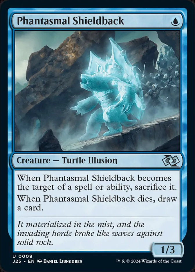 Phantasmal Shieldback Front Face