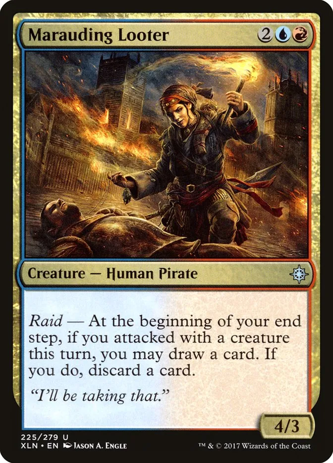 Marauding Looter Front Face