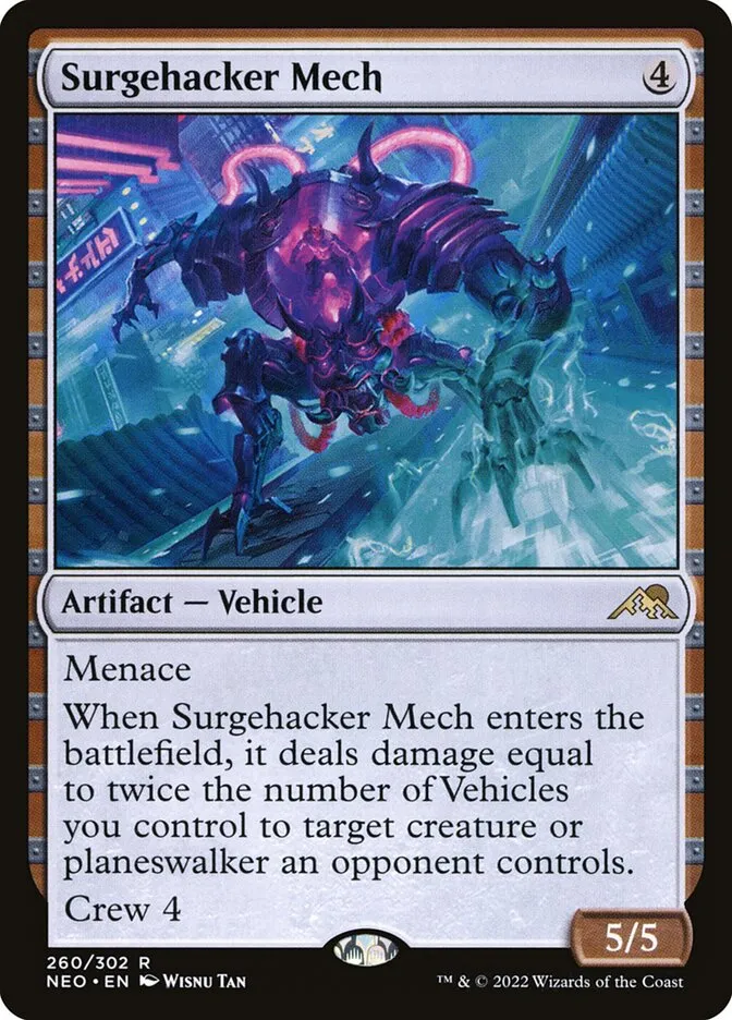 Surgehacker Mech Front Face