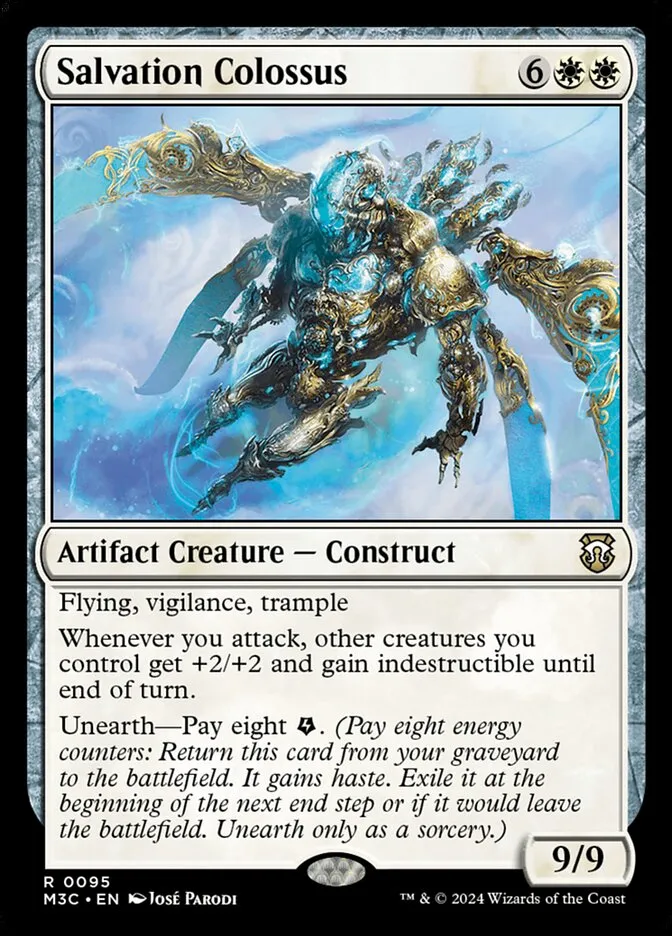 Salvation Colossus Front Face