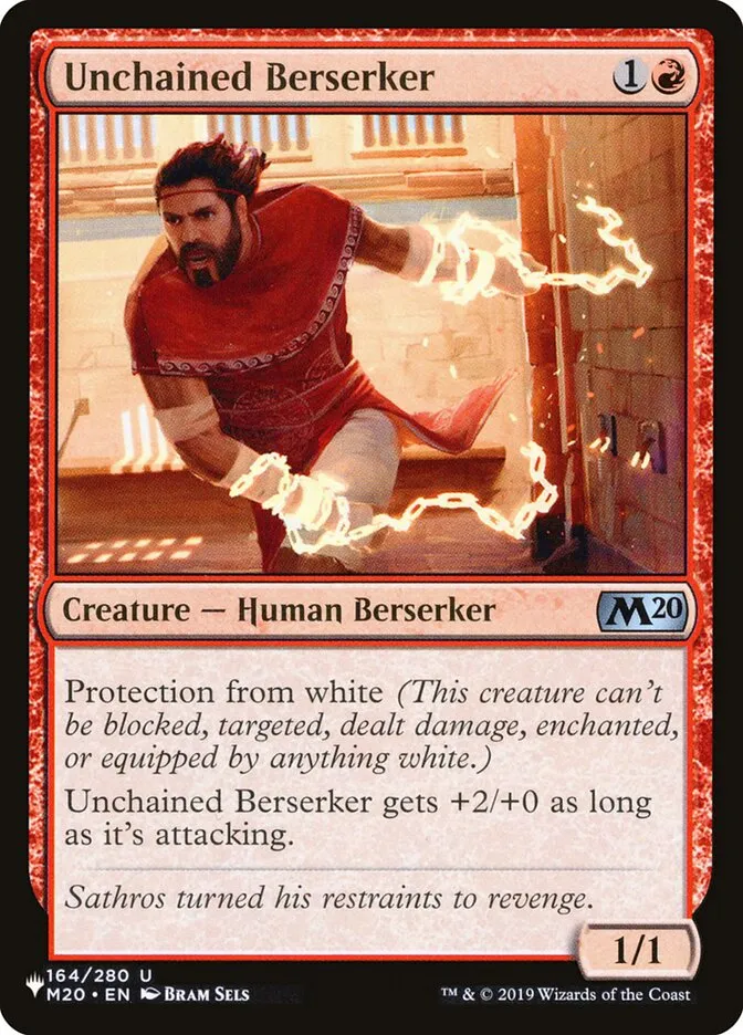 Unchained Berserker Front Face