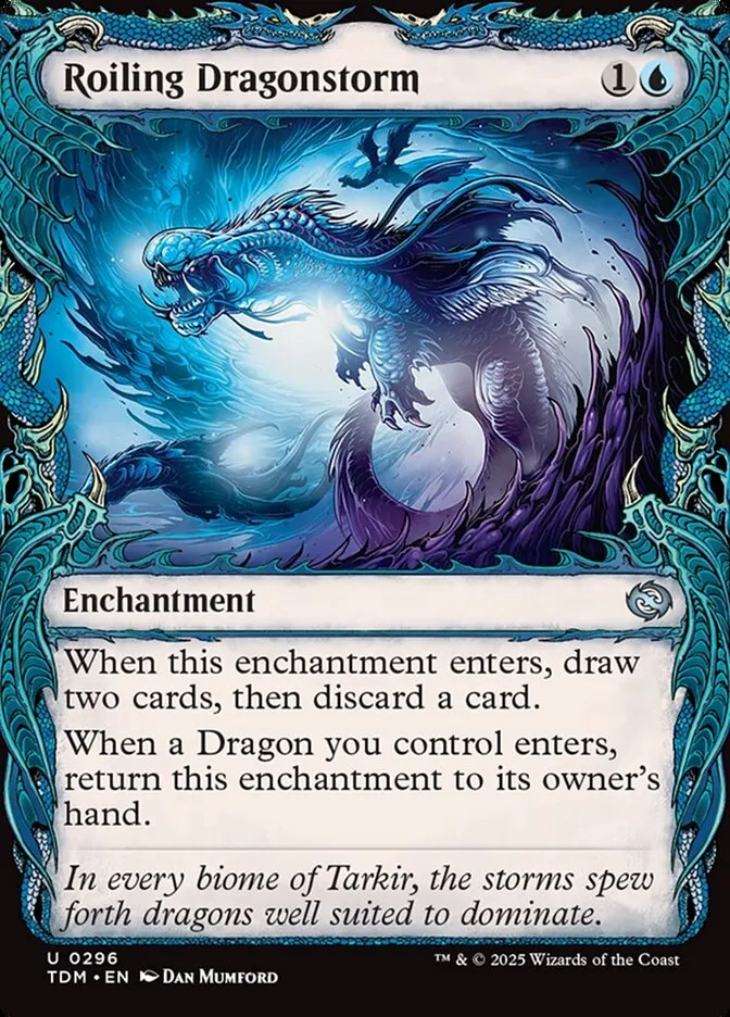 Roiling Dragonstorm Front Face