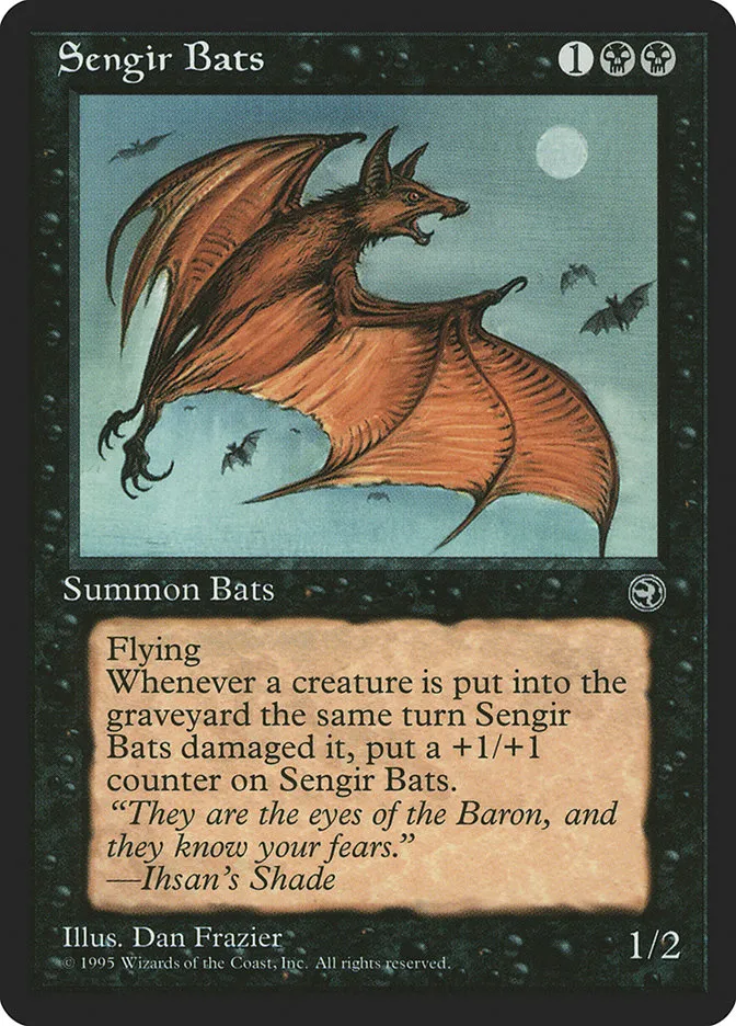 Sengir Bats Front Face