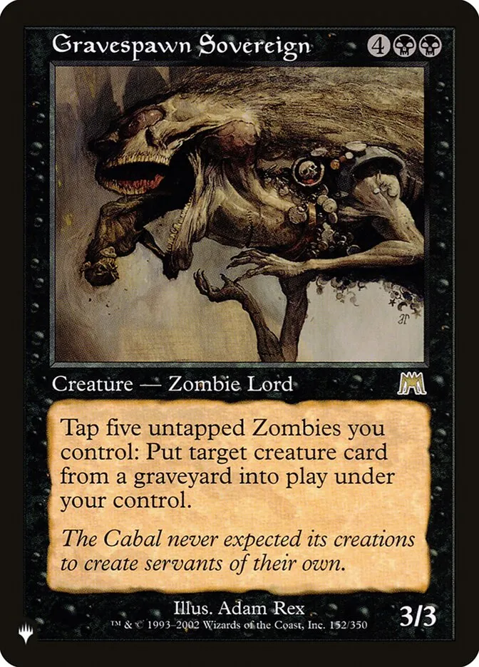 Gravespawn Sovereign Front Face