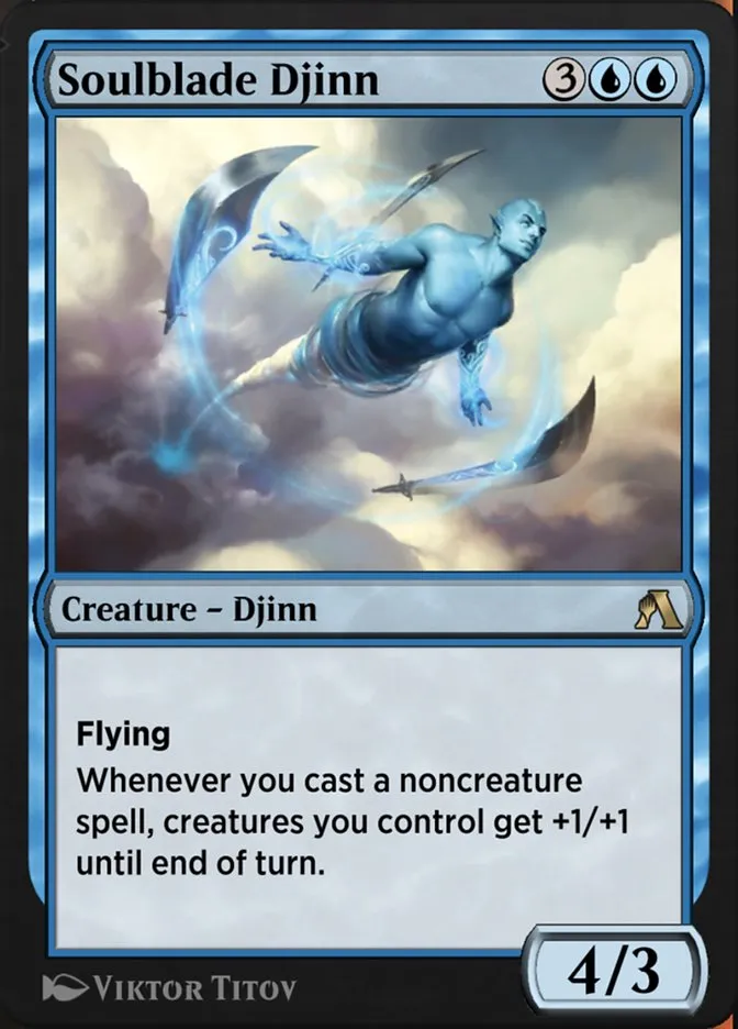 Soulblade Djinn Front Face