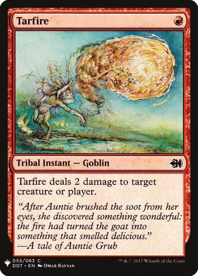 Tarfire Front Face
