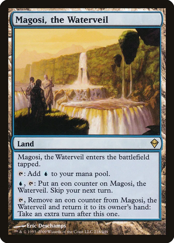 Magosi, the Waterveil Front Face