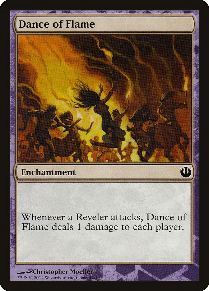 Dance of Flame Front Face