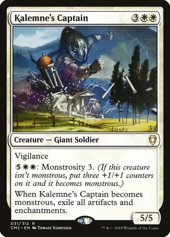Kalemne's Captain Front Face