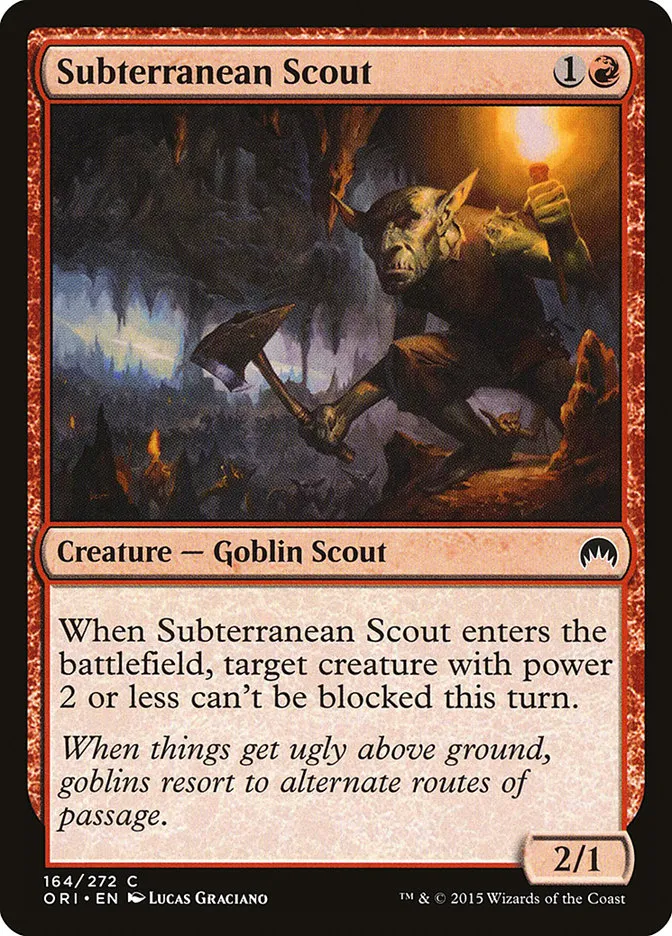 Subterranean Scout Front Face