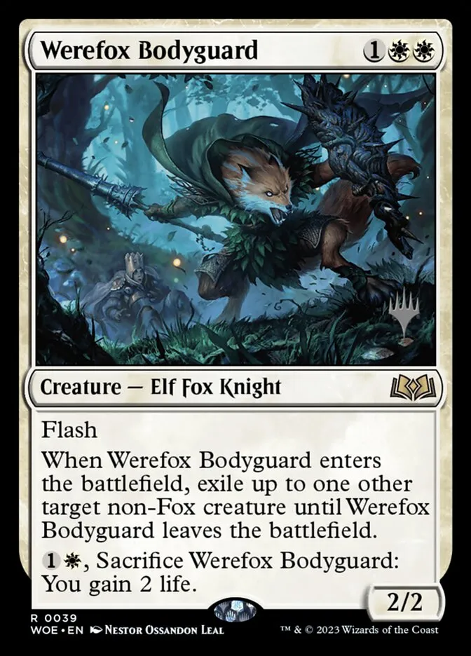 Werefox Bodyguard Front Face