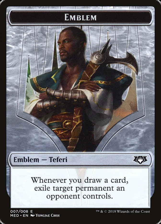 Teferi, Hero of Dominaria Emblem Front Face