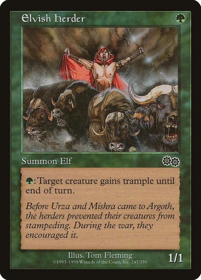 Elvish Herder Front Face
