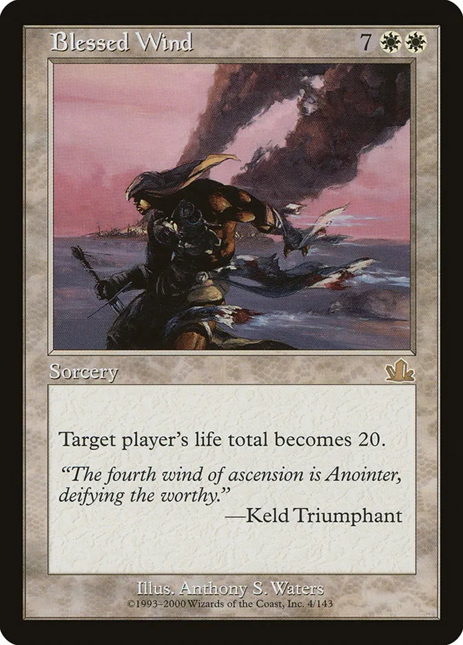 Blessed Wind Front Face