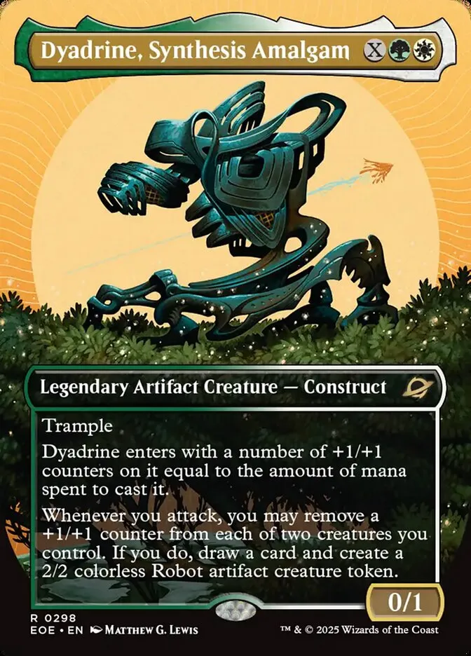 Dyadrine, Synthesis Amalgam