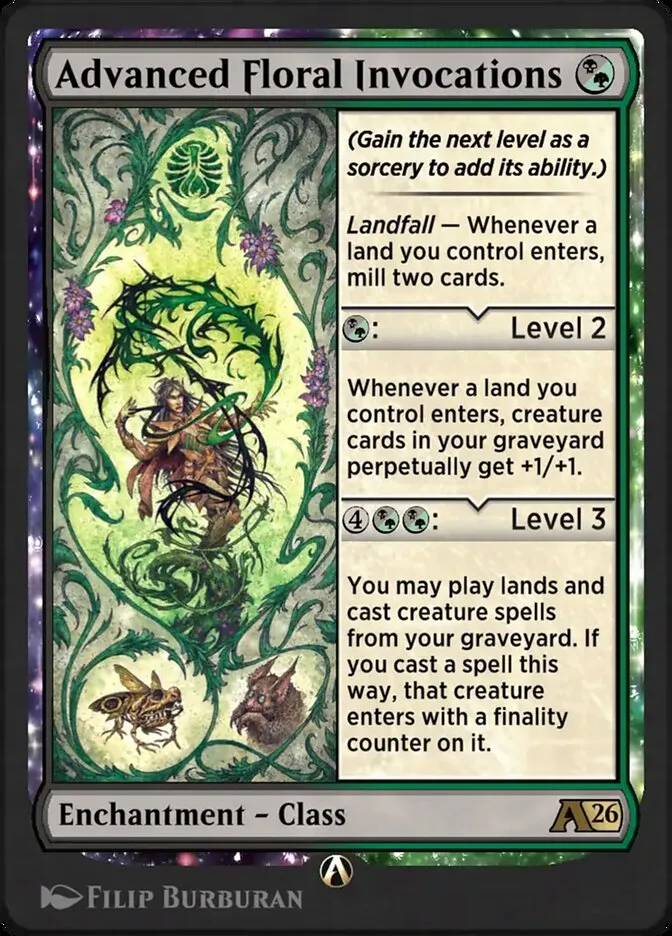 Advanced Floral Invocations Front Face