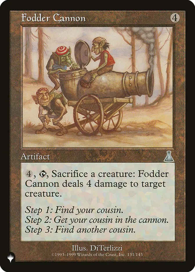 Fodder Cannon Front Face