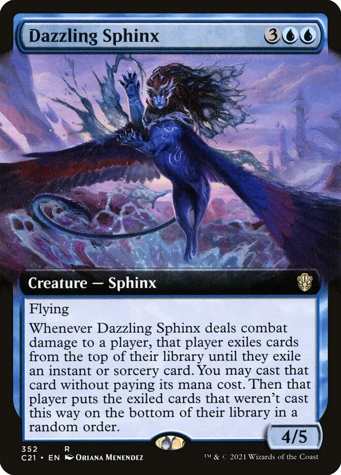 Dazzling Sphinx Front Face