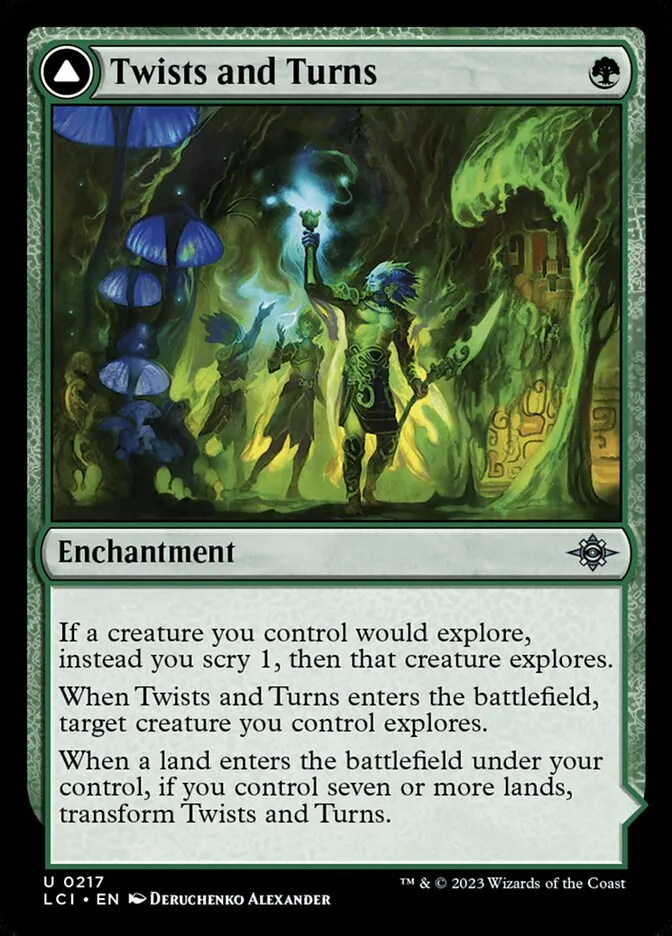 Twists and Turns // Mycoid Maze Front Face