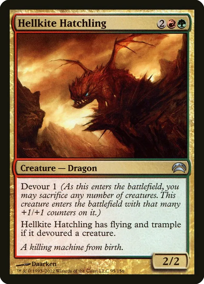 Hellkite Hatchling Front Face