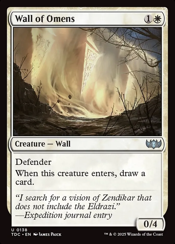 Wall of Omens Front Face